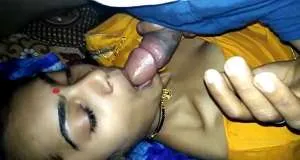Video of a devoted woman sucking cock while following her husband's instructions.
